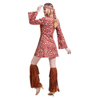 1 x RAW Customer Returns Antbutler Women s 60s 70s Hippie Costume Outfits Hippie Clothing Disco Dress for Halloween - RRP €19.2