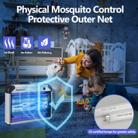 1 x RAW Customer Returns PluieSoleil Professional Electric Fly Trap Mosquito Lamp, 20W UV Insect Killer Lantern Metal Grid Mosquito Trap, Mosquito Protection Safe, Non-Toxic, For Bedroom Living Room Garden Warehouse - RRP €36.38