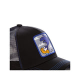 1 x RAW Customer Returns Men s Looney Tunes Cap, Men s Tracker Cap, Beep Beep, Comfortable, Black, One Size - RRP €34.9