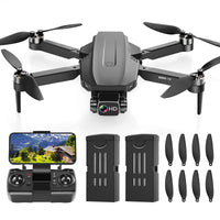 1 x RAW Customer Returns Wipkviey W12 GPS Drone with 4K Camera for Adults, Under 250g, Brushless Motor, Smart Return Home, Follow-Me, Waypoint Fly, 40 Minutes Long Flight, Lightweight and Foldable Drones for Beginners - RRP €129.99