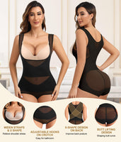 1 x RAW Customer Returns Tuopuda Women s Bodysuit Corset Waist Slimming Body Shaping Shaping Underwear Shaper Shaping Sexy Shapewear, Black, M - RRP €25.99