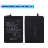 1 x RAW Customer Returns Vvsialeek New BN57 Replacement Battery Compatible For MI Poco X3 NFC M2007J20CG M2007J20CT Poco X3 Pro with Free Toolkit - RRP €25.89