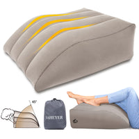 1 x RAW Customer Returns SAHEYER vein pillow leg elevation pillow, inflatable vein pillow and leg pillow elevation, vein pillow for the legs comfort improves blood circulation and reduces swelling - RRP €24.99