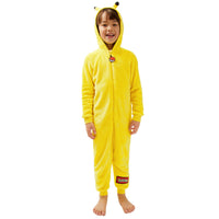 1 x RAW Customer Returns Pokemon Onesie Boys Pikachu Costume Children s sleepsuit yellow 146 - RRP €30.76