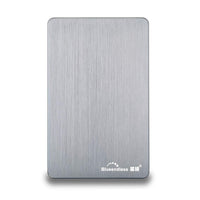 1 x RAW Customer Returns Blueendless Portable External Hard Drive USB 3.0 6.3 cm 2.5 inch for PC, Laptop, Computer 500GB, Gray  - RRP €28.99