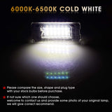 1 x RAW Customer Returns WinPower LED license plate light bulbs license plate lighting lamp 3582 SMD with CanBus error-free 6000K Xenon cold white., 2 pieces - RRP €19.99