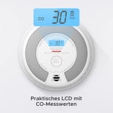 1 x RAW Customer Returns X-Sense SC07 Smoke and Carbon Monoxide Detector, Autonomous, 10 Years, with LCD Display and Test Button, 360 Degree Monitoring, Automatic Check - RRP €33.71