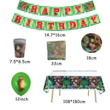 1 x Brand New Birthday Decoration Birthday Decorations Birthday Party Decorations Balloons Party Balloons Garland Birthday Birthday Tableware Tablecloth Birthday Party Plates Birthday Cups - RRP €20.4