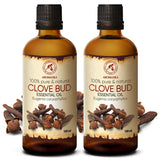 1 x RAW Customer Returns Clove Oil Set 2x100ml - Pure Natural Essential Clove Oil - Eugenia Caryophyllus - Essential Clove Bud Oil - for Beauty - Aroma Diffuser - Fragrance Lamp - Clove Bud Oil - RRP €28.51