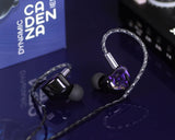 1 x RAW Customer Returns LINSOUL Kiwi Ears Cadenza 10mm Beryllium Dynamic Driver IEM 3D Printed with Detachable Interchangeable Plug 0.78 2pin 3.5mm IEM Cable for Musician Purple  - RRP €43.36