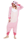 1 x RAW Customer Returns Stitch Onesie Relaxo Costume Jumpsuit Animal Relax Costume Women Men Pajamas Carnival Halloween Pajamas Cosplay Adult Carnival One-Piece Pink M - RRP €29.0