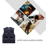 1 x Brand New Freiesoldaten Men s Outdoor Fishing Vest Breathable Gilet Casual Waistcoat with Multi Pocket - RRP €35.8