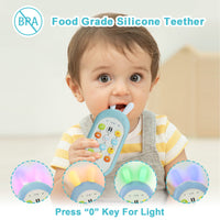 1 x RAW Customer Returns Richgv toy 1 year baby cell phone, 123 smartphone, toy from 6 9 months baby phone, smartphone toy cell phone with musical lights, sound, laughter song dialogue, various melodies. Gift for children - RRP €16.97