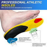 1 x RAW Customer Returns Orthopedic Insoles for Plantar Fasciitis, Flat Foot, Professional Sports Insoles Men Gel Sole for Women Shoes, Heel Spur Insole for Pronation, Metatarsalgia 44-46 - RRP €22.18