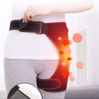 1 x RAW Customer Returns Sciatica Pain Relief Brace, 3 Heated Groin Support Hip Brace for Hip Muscles Joints Quadriceps Pain Relief Thigh Compression Brace - RRP €43.82