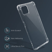 9 x Brand New Moozy Anti-Shock Silicone Case for iPhone 12, iPhone 12 Pro - Transparent Crystal Clear TPU Flexible Case Cover - RRP €88.47