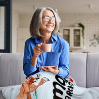 1 x RAW Customer Returns Landifor Grandma Cuddly Blanket Warm Sloth Blanket Grandma s SNORING CORNER 130 x 170cm Cuddly Blanket Fluffy Blanket Gift Ideas for Grandma for Birthday Christmas Mother s Day - RRP €21.95