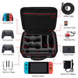 1 x RAW Customer Returns Diocall Case Compatible with Nintendo Switch Switch OLED, Hard Protective Case for Switch Consoles, Pro Controller, Accessories - RRP €50.41