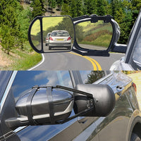 1 x RAW Customer Returns TINMAGI 2pcs universal caravan mirror, outside mirror caravan, caravan mirror for all common vehicle types, car, motorhome, caravan - RRP €50.93