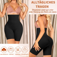 1 x RAW Customer Returns YARRCO Tummy Control Underpants Women s Shapewear Girdle Pants High Waist Figure-Shaping Underwear Leggings Body Shaper Girdle Pants Black, L  - RRP €22.18