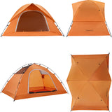 1 x RAW Customer Returns Clostnature 2 4 Person Camping Tent - Waterproof Outdoor Tent, Lightweight Dome Tent, Compact Tent with Small Size for Family, Beach Trips, Festivals, Parties - RRP €50.41