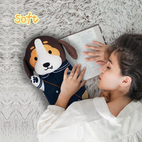 11 x Brand New Terbaik Dog Plush Pillow 50cm Long Shoulder Bag, Soft Cute Dog Plush Toys, Kawaii Plush Toy Cushion for Children Aged 3 and Up - RRP €233.86