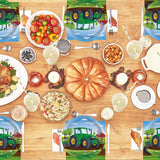 2 x Brand New MEZHEN Tractor Party Tableware Children s Birthday Tractor Party Tableware Tractor Birthday Party Supplies Set Paper Cups Paper Plates Napkins Children s Birthday Decoration 8 Guests - RRP €34.28