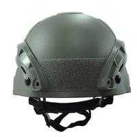 1 x RAW Customer Returns ATAIRSOFT MICH 2000 Style Softair Tactical Combat Army Military Airsoft Paintball Helmet with Side Rail and NVG Mount FG - RRP €34.26