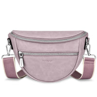 1 x Brand New LUROON Women s Fanny Pack Crossbody Small Crossbody Purse with Adjustable Shoulder Strap Casual Mini Cell Phone Pouch PU Leather Crossbody Bags for Women - RRP €51.6