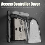 1 x Brand New YUMILI Rain cover made of plastic, waterproof shell protection rain case, 10kg 22lb rain shell protector for outdoor access controller fingerprint lock - RRP €20.4