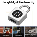 1 x RAW Customer Returns Fingerprint Lock, Eseesmart Padlock for Gym, Bluetooth Fingerprint IOS Watch Unlock, Waterproof Padlocks, for Luggage, Warehouses, Cargo Car, Garage, Locker - RRP €38.99