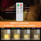 7 x Brand New LED table lamp outdoor, dimmable USB rechargeable battery table lamp outdoor lamp with remote control 8 colors RGB lamp weatherproof garden lamp for camping terrace garden home decoration table lamp B  - RRP €225.82