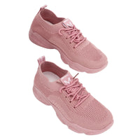 1 x RAW Customer Returns Dilwe Classic SneakerStylish sports shoes, casual shoes for womenWomen s sports shoesRunning shoesCasual shoes for womenWomen PINK  - RRP €60.0