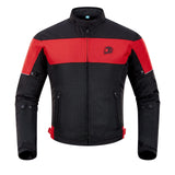 1 x RAW Customer Returns BORLENI summer men s motorcycle jacket made of breathable mesh with removable protectors on the elbows and shoulders Level 2 - Certified CE XL - RRP €72.98