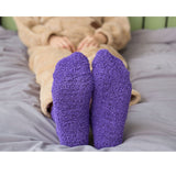 1 x Brand New LERTREEUK 5 Pairs Women s Fleece Socks Purple  - RRP €22.8