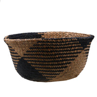 1 x Brand New Szetozy Natural Seagrass Basket by Goodchanceuk, Handmade Seagrass Basket with Handle, Can Be Used as Belly Basket, Planter, Toy Basket or Laundry Basket - RRP €20.99