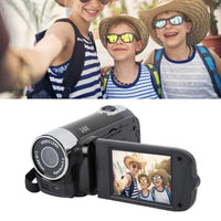 1 x RAW Customer Returns Digital Camera, 2.7in TFT 16MP 16X Zoom HD Vlogging Camera, 1020mAh Video Camera Camcorder, for Kids Beginners Black  - RRP €33.24