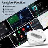 1 x RAW Customer Returns Hikity Wireless Android Auto Adapter, Plug Play, Wired Android Auto to Wireless iOS, Wireless Bluetooth Dongle Drivebox for Android - RRP €36.38