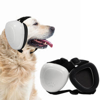 1 x RAW Customer Returns KOPBTBOY earmuffs for dogs, hearing protection for dogs, adjustable dog noise reduction earmuffs, sound insulation and noise reduction hearing protection for dogs white, M  - RRP €37.55