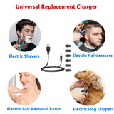 1 x RAW Customer Returns Aliwisdom 3.7V-5V Universal Shaver Replacement Charger USB for Various Brands Electric Shaver Hair Clipper Dog Clipper Epilator, With 6 Universal Adapter Plugs - RRP €11.76