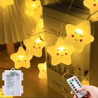 1 x RAW Customer Returns Battery-powered fairy lights for children s rooms, indoor fairy lights 8 modes with timer, 3m 20 LED fairy lights for children, battery-operated night light for room decoration, birthday party, Christmas, warm  - RRP €15.99