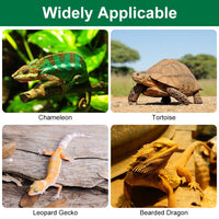 8 x Brand New AMFUN reptile carpet, 45 x 200cm PVC reptile bedding for terrarium, non-slip liner climbing mat for lizards, chameleon, turtle, iguana, snake, bearded dragon green  - RRP €163.2