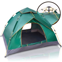 1 x RAW Customer Returns Iceberk camping tent for 2-3 people Pop up tent with quick assembly automatic for festivals, campsites, tents etc. - throw tent similar assembly in 60 seconds - RRP €61.99