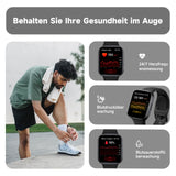 1 x RAW Customer Returns BingoFit Fitness Tracker, Smartwatch with Phone Function, Fitness Bracelet Watch with Heart Rate Monitor Pedometer Watch Sleep Monitor Blood Oxygen, 1.83 Touchscreen 20 Sports Modes Smartwatch for Women Men - RRP €35.99