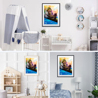 2 x Brand New NAIMOER Cartoon Diamond Painting Adults, 5D Diamond Painting Pictures Music Diamond Painting Adults Diamond Painting DIY Diamond Painting for Home Wall D cor 30x40cm - RRP €40.8