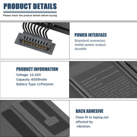 1 x RAW Customer Returns ARyee A1582 battery compatible with MacBook Pro 13 A1502 Retina Early, A1502 Retina Mid 2014, A1502 Retina Late 2013 Series Replacement for Retina MF839 MF840 MF841 MF842 Notebook 11.42V 74.9Wh  - RRP €50.57
