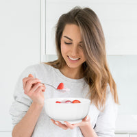 2 x RAW Customer Returns ALLUSEIT Cereal Bowl Porcelain, 6-Piece 500ml Ceramic Small Bowls Set, Microwave Safe Dishwasher Safe, White Bowls for Cereal Soups Salad Snack Dessert Rice, 12.7cm - RRP €44.36