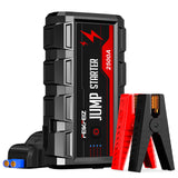 1 x RAW Customer Returns FEIKFEIZ Jump Starter Power Bank 2500A 22800mAh 12V All Petrol and Up to 8.0L Diesel Car Jump Starter, Car Battery Booster with LED Flashlight and USB3.0 Output.. - RRP €71.39