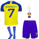 1 x RAW Customer Returns Football jersey for children, No. 7 jersey men s football, football jersey set children s T-shirt and shorts jersey football jersey with socks for children - RRP €35.28