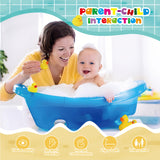 4 x Brand New Bathtub Toys Set for Toddlers Baby Shower Toys Set with Bath Tube DIY Educational Bath Toys Gift for Boys Girls Age 3 4 5 Suitable for Bathtubs - RRP €76.8